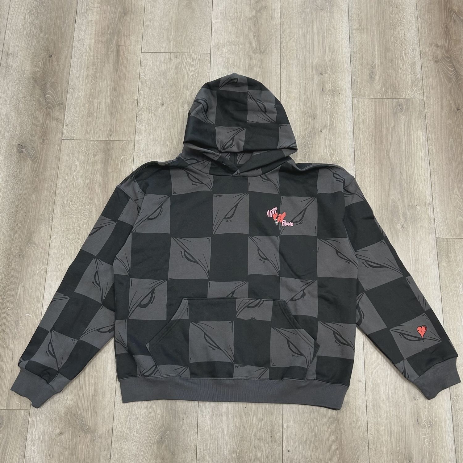 Matty Boy Anti Promo 99 Eyez Hoodie 'Black/Grey • Pre-Owned [9715]