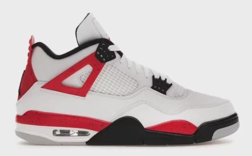 Air Jordan 4 Retro Red Cement • Brand New [5442]