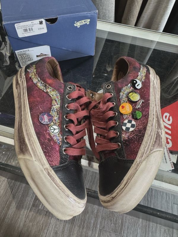 Vans Old Skool 36 LX Souvenir Burgundy • Pre-Owned [9889]