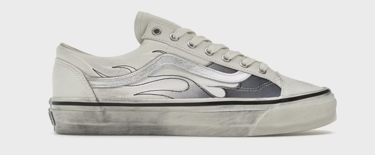Vans LX Old Skool Archive Flame White • Brand New [6525]