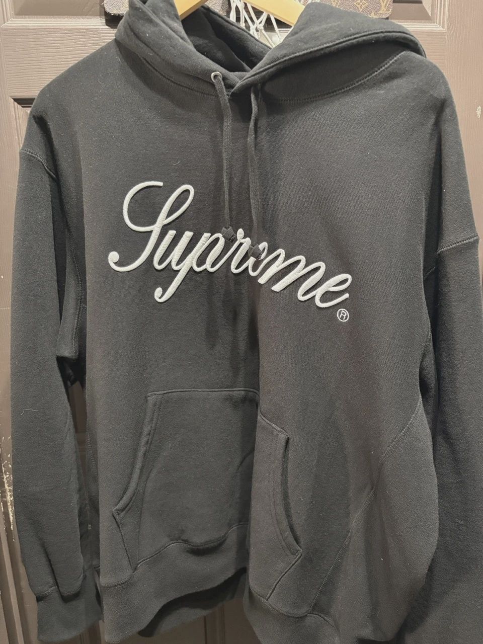 Supreme Embroidered Hoodie • Pre-Owned [2245]