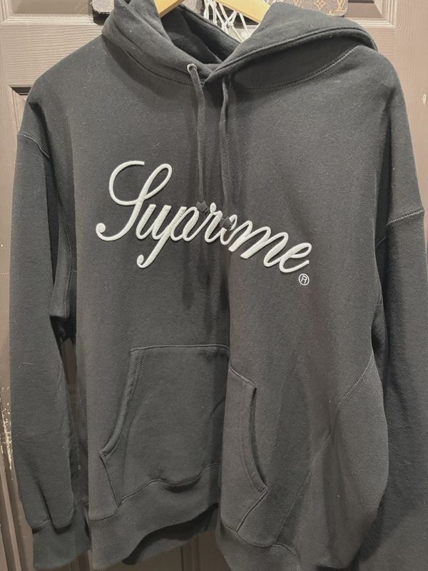 Supreme Embroidered Hoodie • Pre-Owned [2245]
