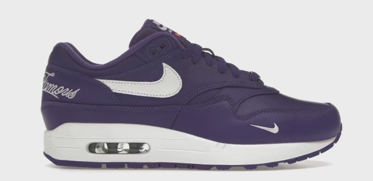 Nike Air Max 1 '87 SP Supreme Varsity Purple • Brand New [9023]