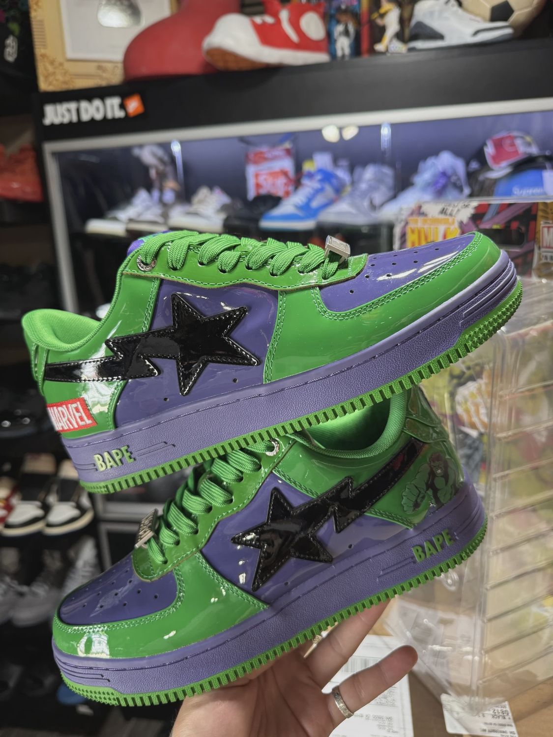 A Bathing Ape Bape Sta Marvel Comics Hulk (2022) • Pre-Owned [7359]