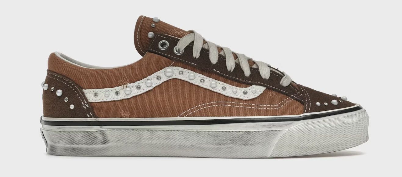 Vans LX Old Skool 36 Pearlized Pack Vintage Cocoa Brown • Brand New [8742]