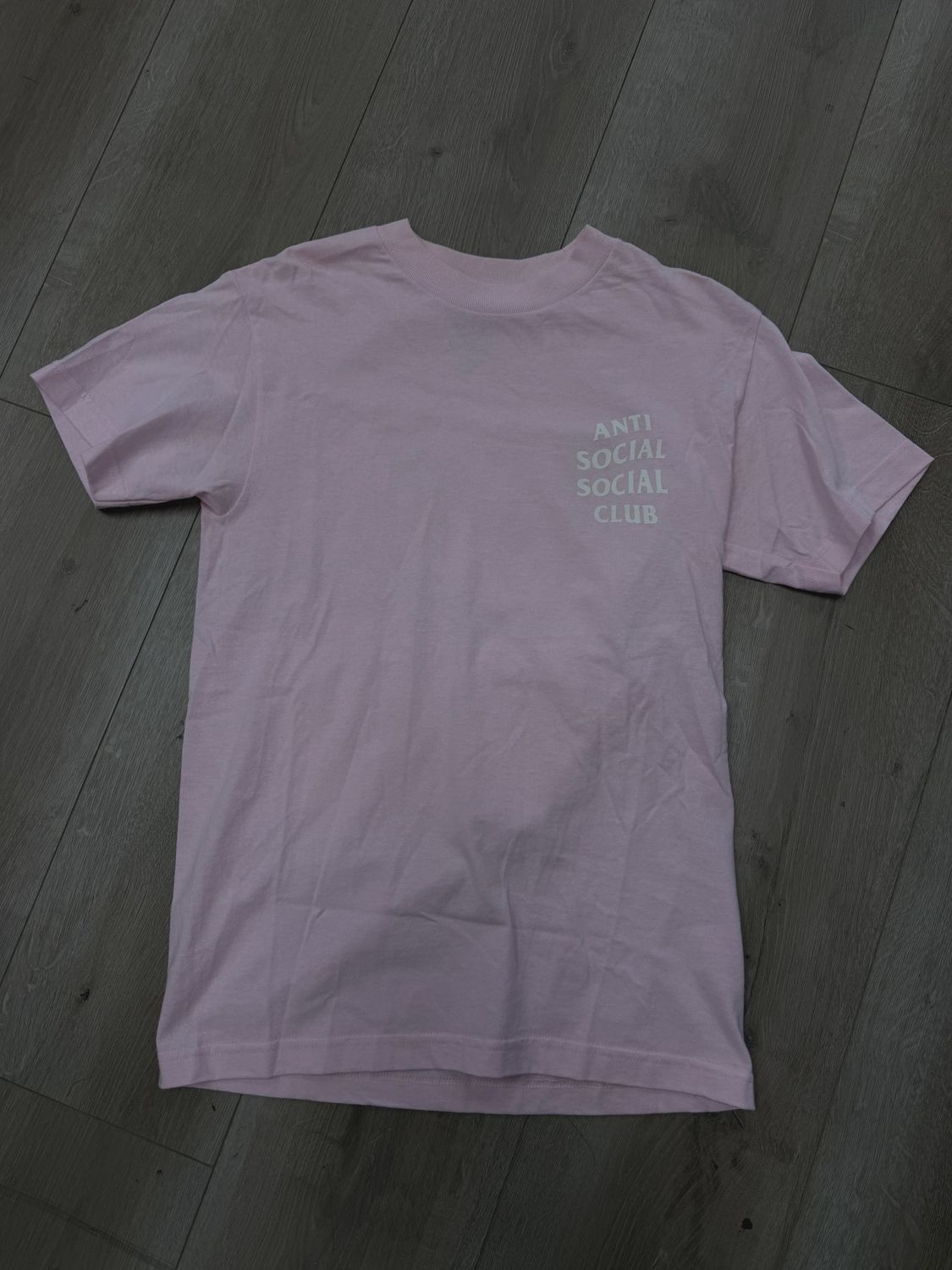 Anti Social Social Club Kkoch T-shirt Pink • Pre-Owned [5791]