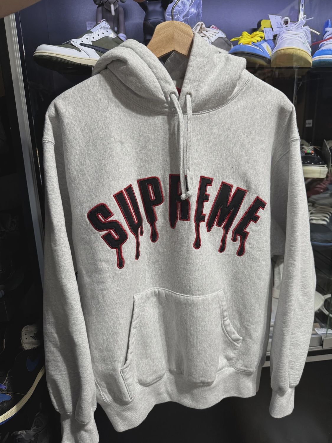 Supreme Ghostface Arc Hooded Sweatshirt  • Brand New [8143]