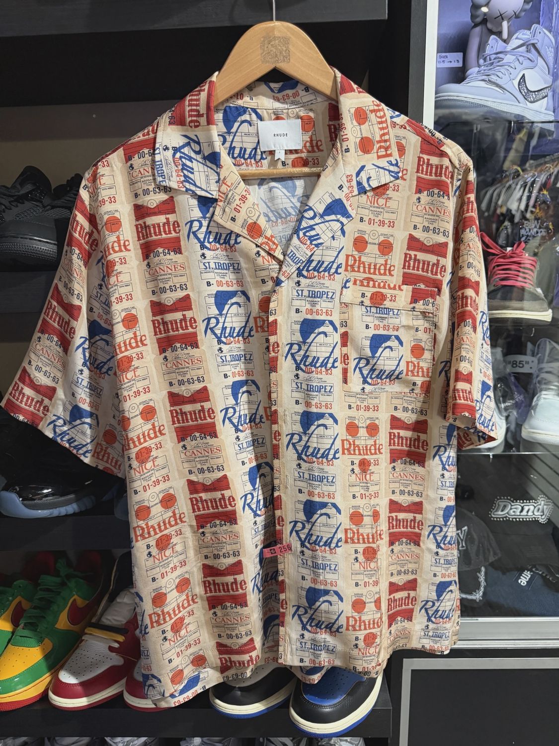 RHUDE Voyage de Rhude silk shirt • Pre-Owned [6064], Clothing Size: L, Product Condition: Pre-Owned