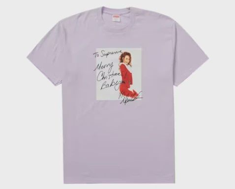 Supreme Mariah Carey Tee Light Purple • Brand New [5915]