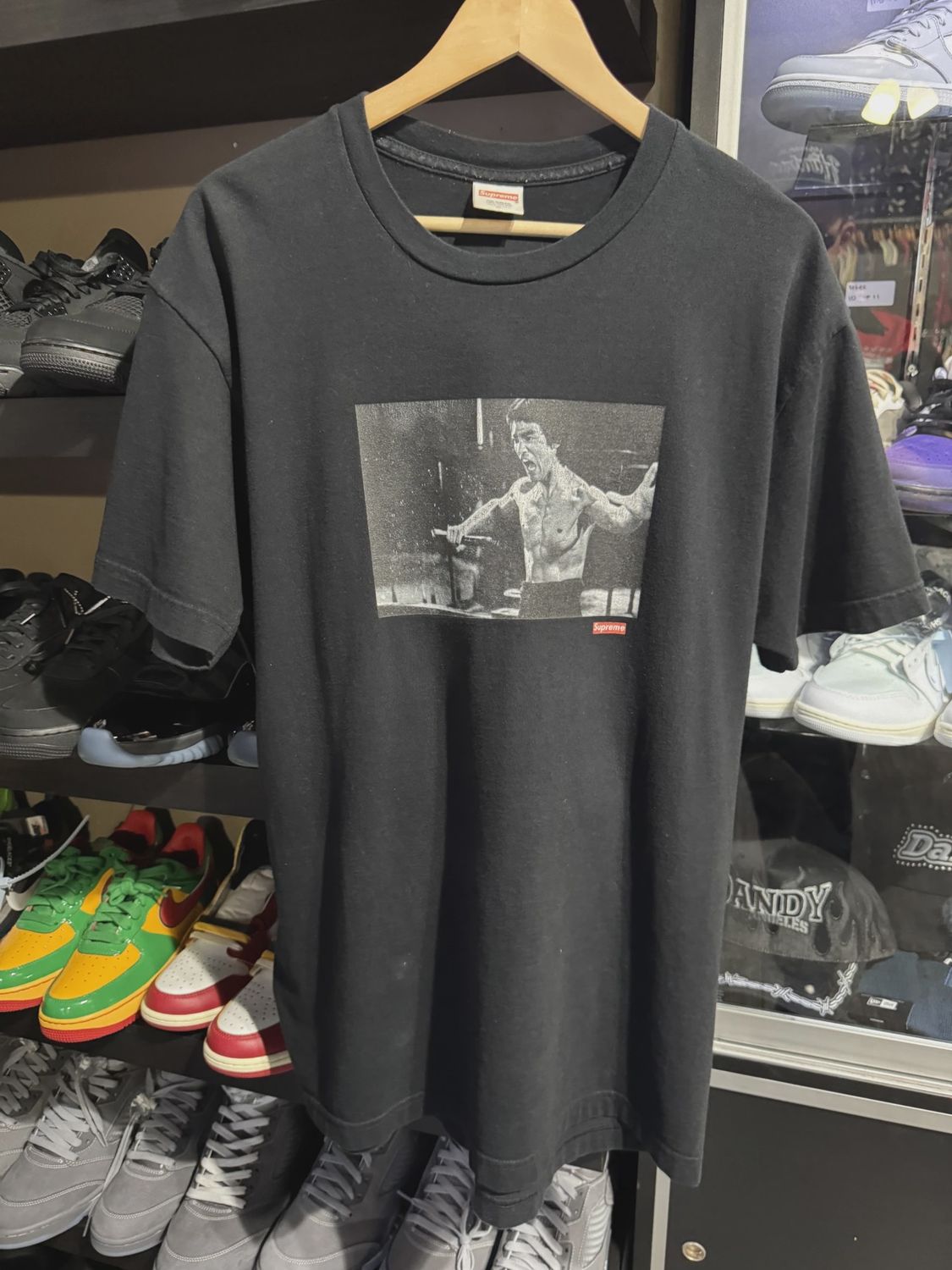Supreme Bruce Lee Enter the Dragon Tee Black XL • Pre-Owned [0535]