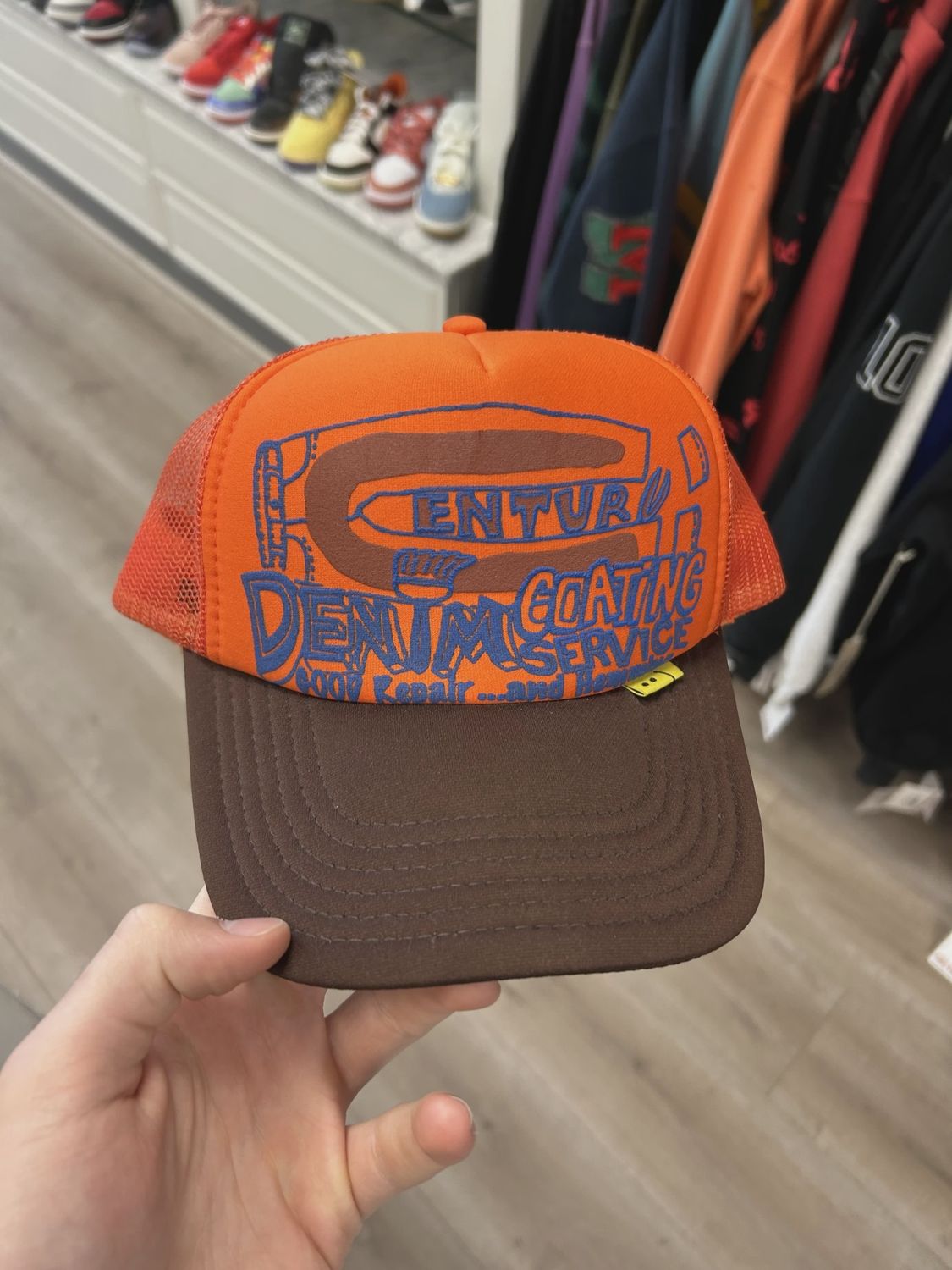 Kapital Orange Hat • Pre-Owned [3282]