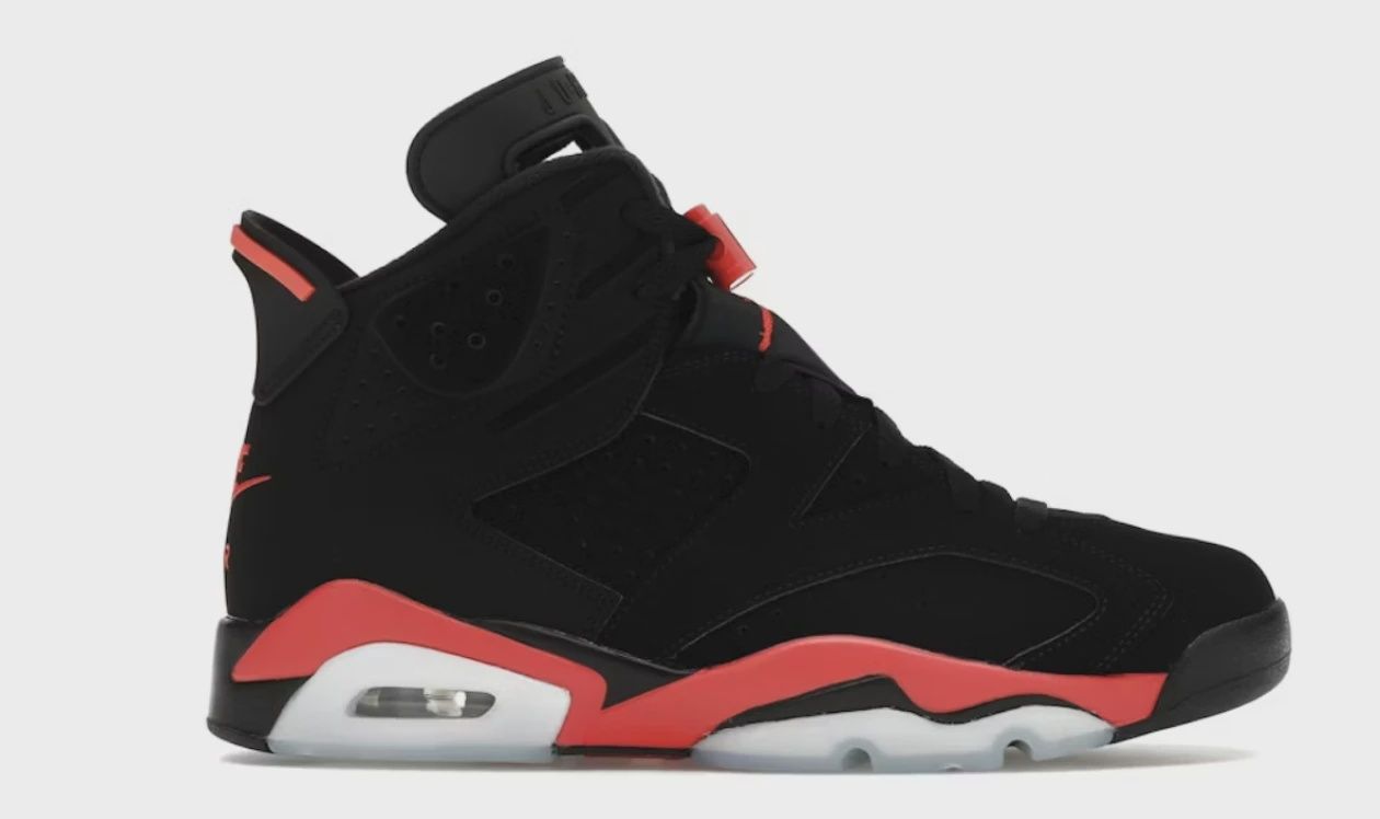 Air Jordan 6 Retro Infrared Salesman • Brand New [9184]