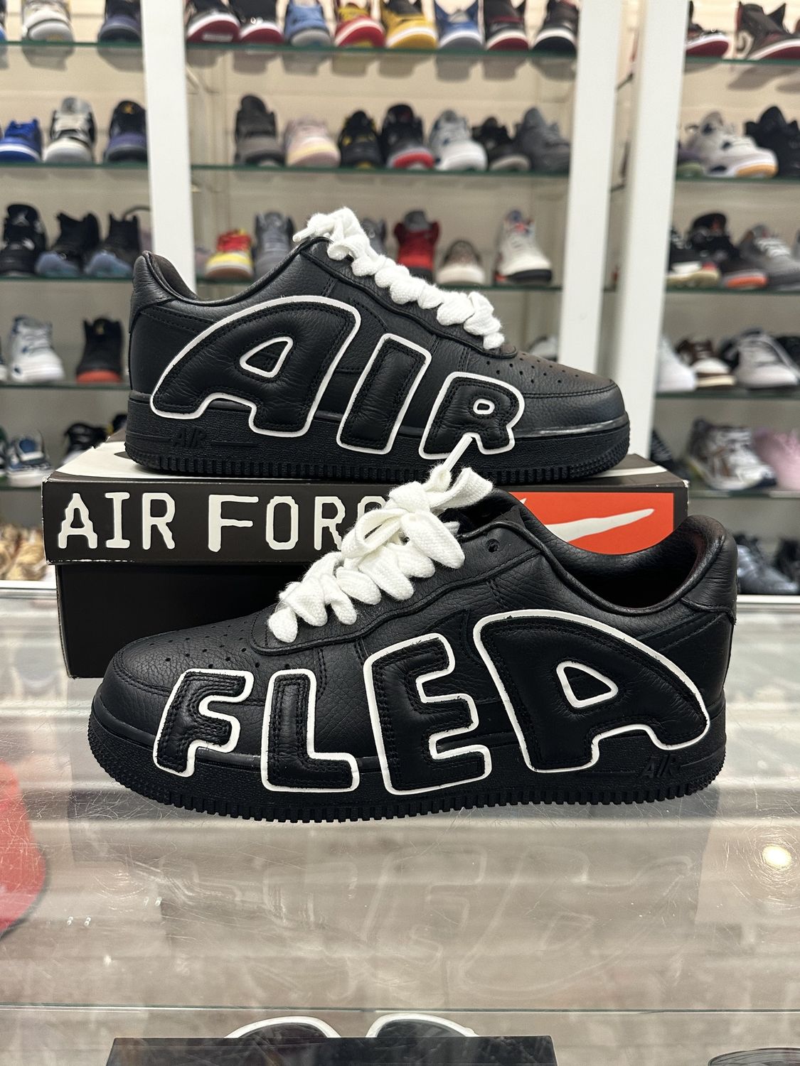 Nike Air Force 1 Low Cactus Plant Flea Market Black (2024) • Pre-Owned [8417]