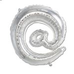 16 @ &quot;foil balloon, Colour: Silver, Type: Silver
