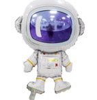 astronaut aluminum balloon, Colour: White, Type: Foil Balloon