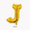 Letter Balloon 16 &quot;letters. - Gold