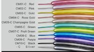 Metal latex balloon-Long  balloons, Colour: Multi-colour Foil, Quantity/Bag: 100pcs/bag