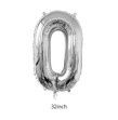 Number Balloon 32inch- Silver