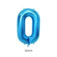 Number Ballooon 32inch- Blue