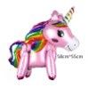 Rainbow Unicon, Colour: Pink, Type: Pink foil balloon