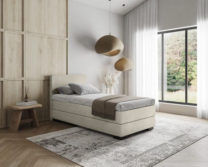 Box spring Roses 1 persona