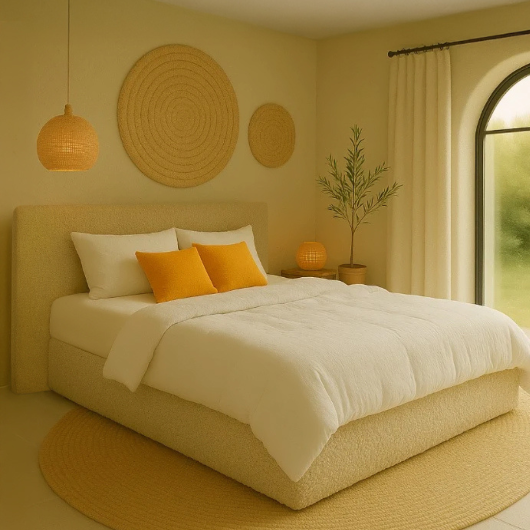 Boxspring Salinas Deluxe Bouclé