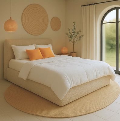 Boxspring Salinas Deluxe Bouclé