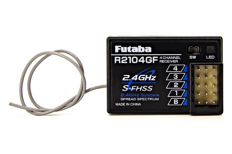 R2104GF S-FHSS 2.4GHz 4-Channel High Voltage Receiver