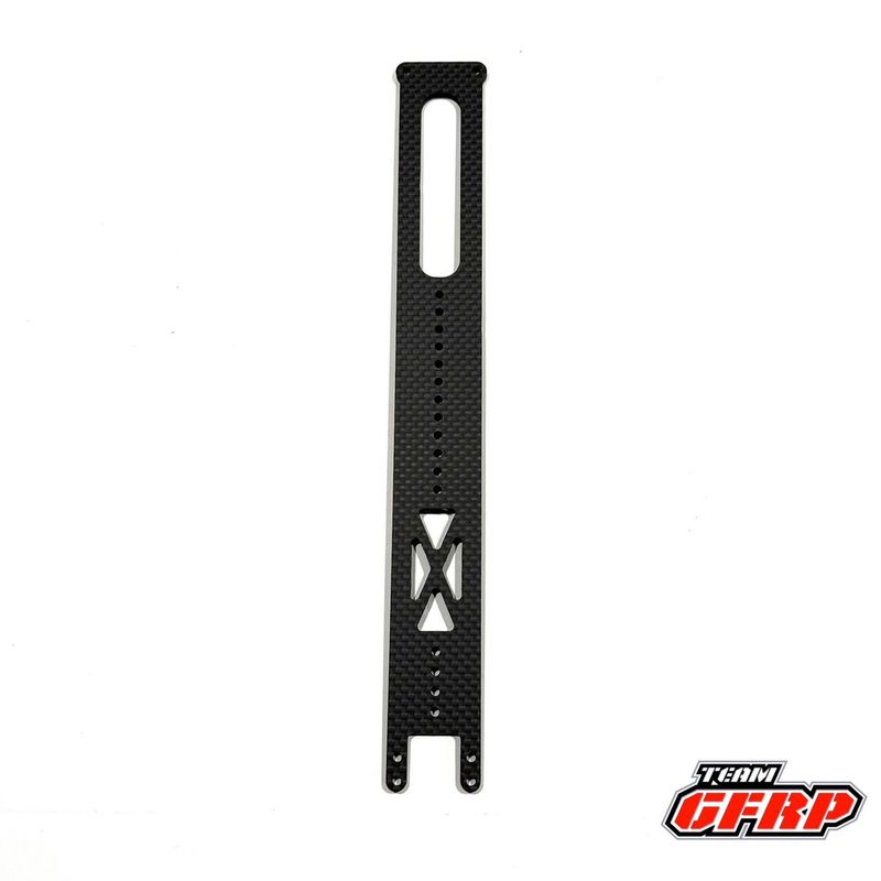 Lightweight Flat Carbon Wheelie Bar