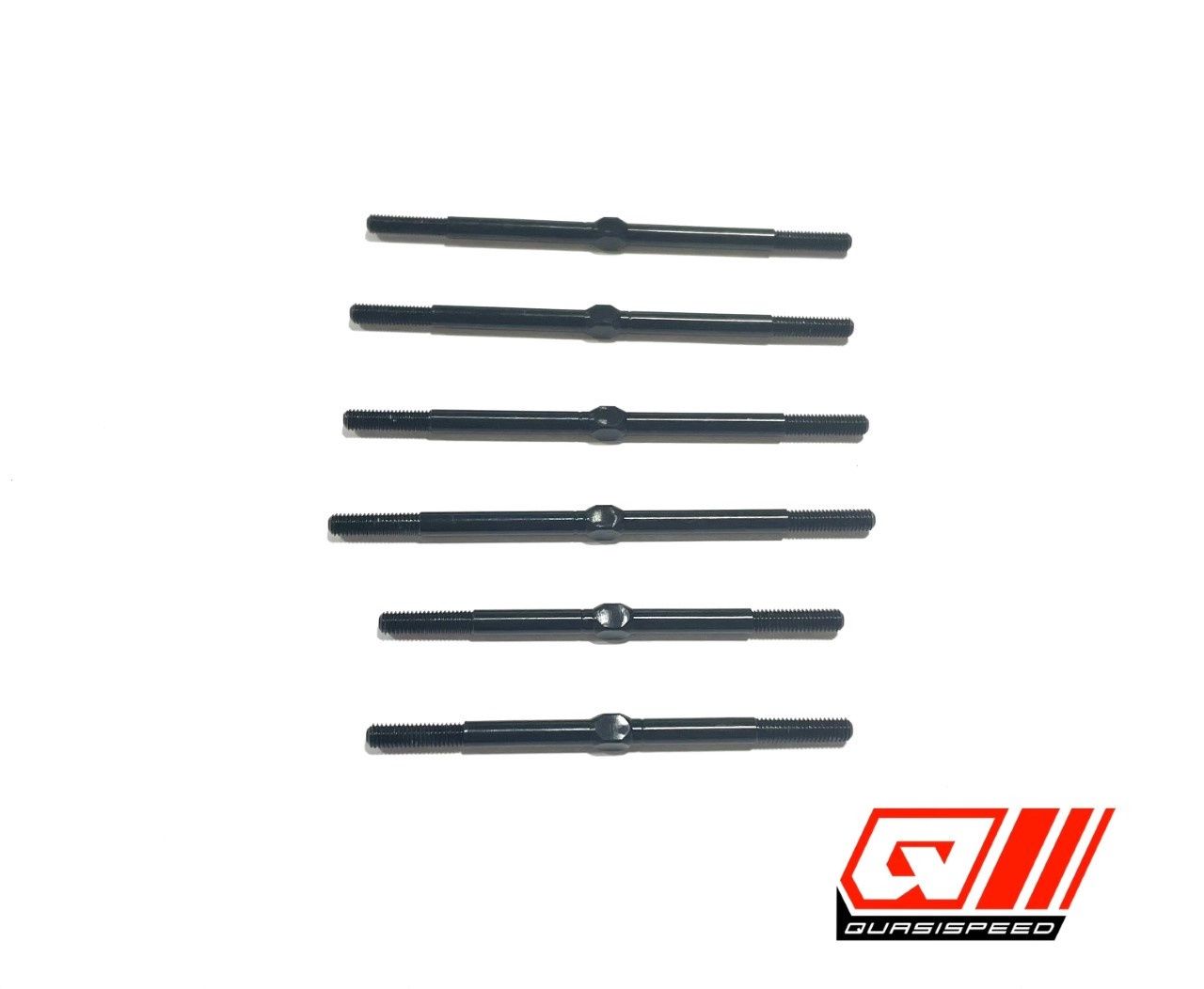 23 Apollo Aluminum Turnbuckle Kit (Black)