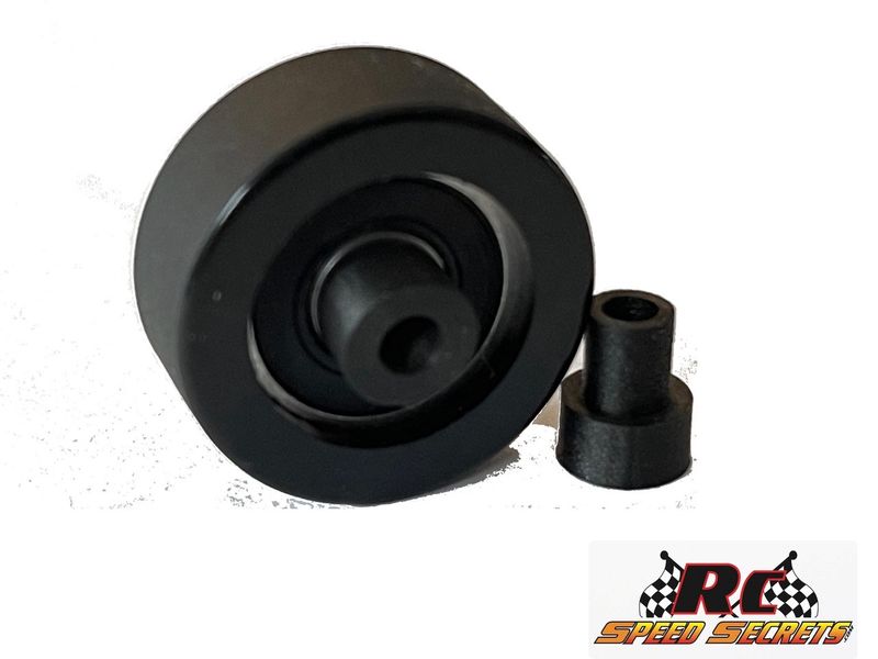Black Mamba Wheelie Bar Wheels WITH INSERTS- Pair (.87 Tall)