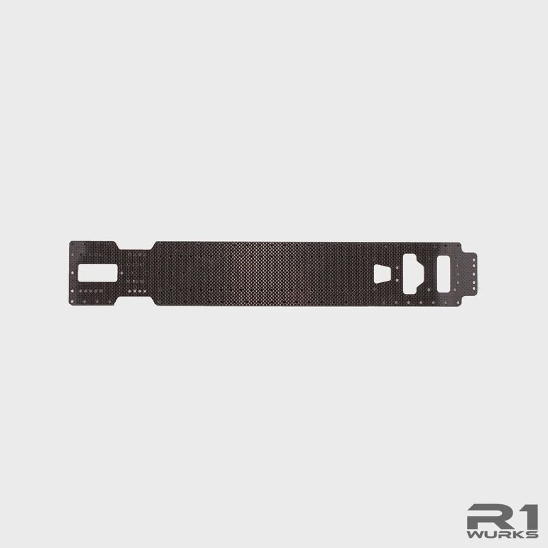 R1WURKS DC1 Carbon Fiber Tuned Chassis (4mm)