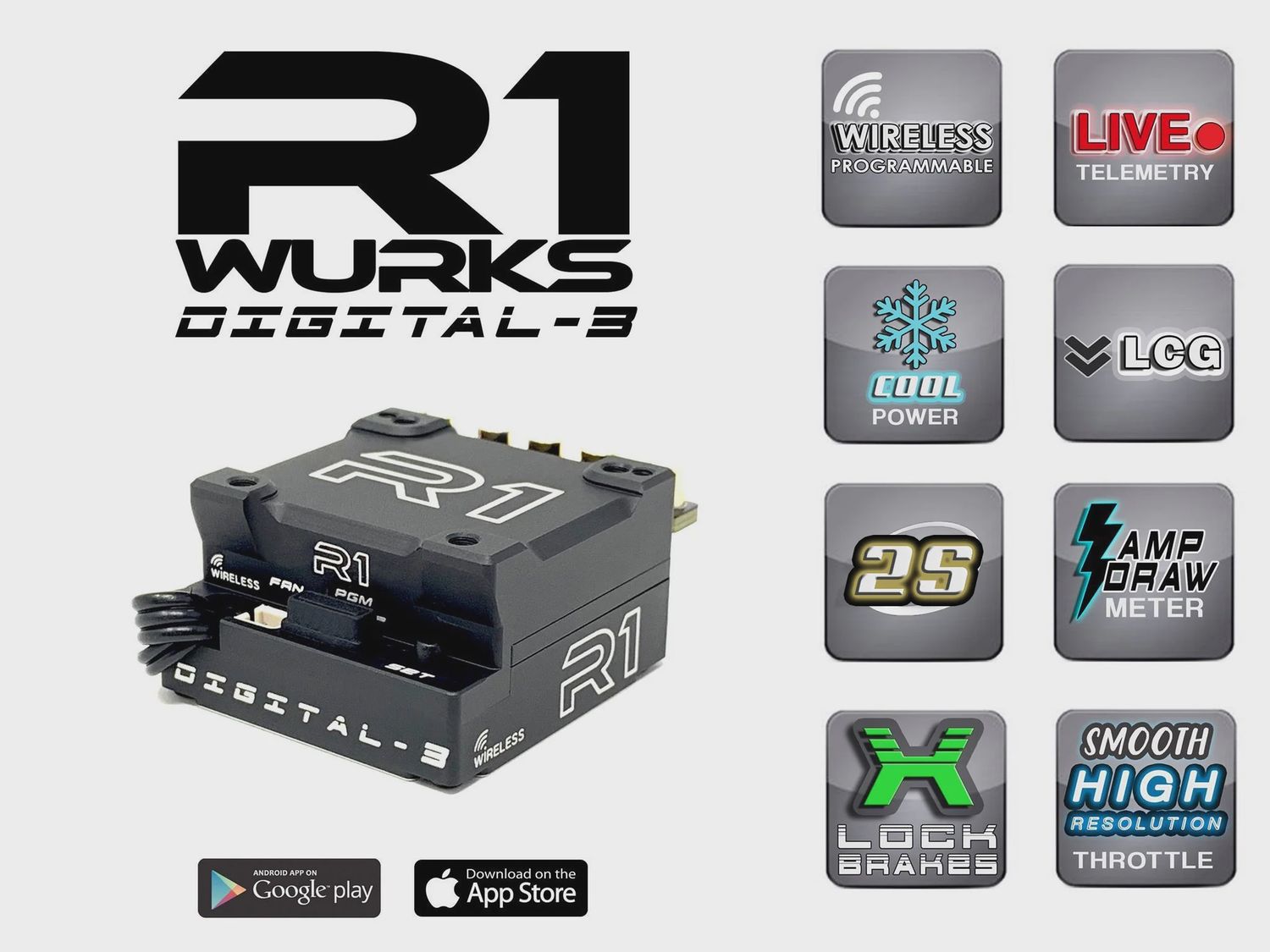R1WURKS Digital-3 MOD ESC