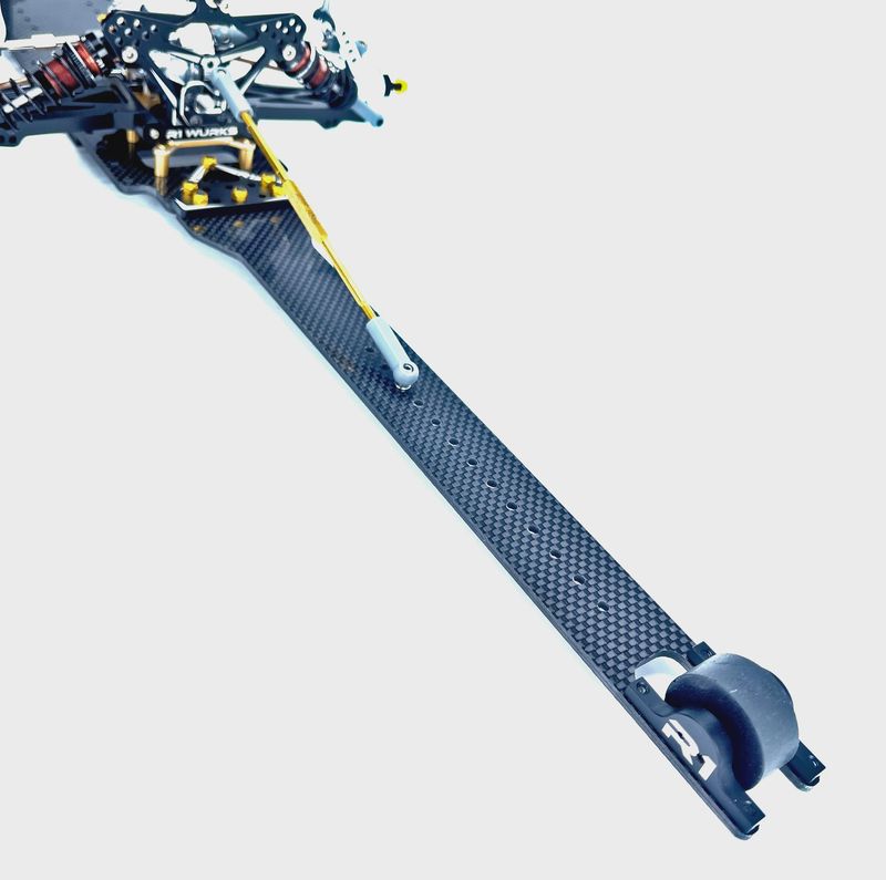 R1WURKS DC1 Flex Tuned Wheelie Bar