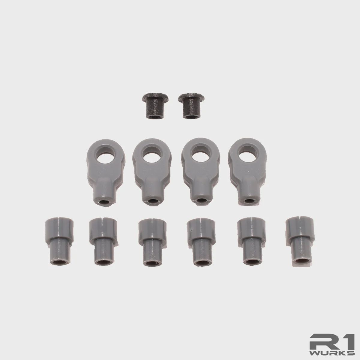 R1WURKS DC1 Shock Ends And Insert Set (Injection Molded)