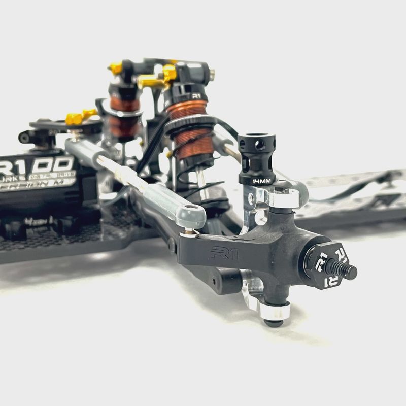 R1WURKS DC1 Aluminum Direct Mount C-Hub (4 Degree Caster Angle)