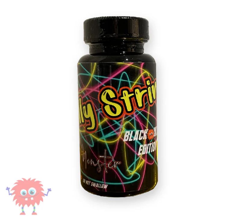 RED MONSTER - SILLY STRING - 5OZ. Black Widow Edition (Groove Maker)