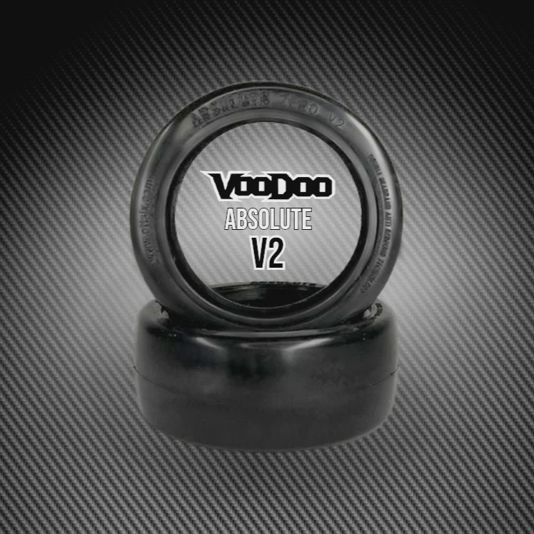 V2 CINTURÓN Voodoo ABSOLUTE ZERO Racing Slick 3.0/3.0 (2 neumáticos) - Imagen 4 de 6