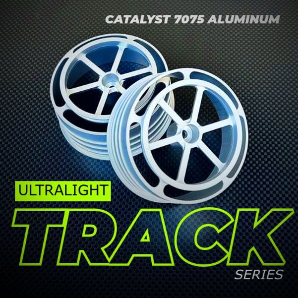 Catalyst 7075 Aluminum TRACK Series Rear Drag Wheels (2)