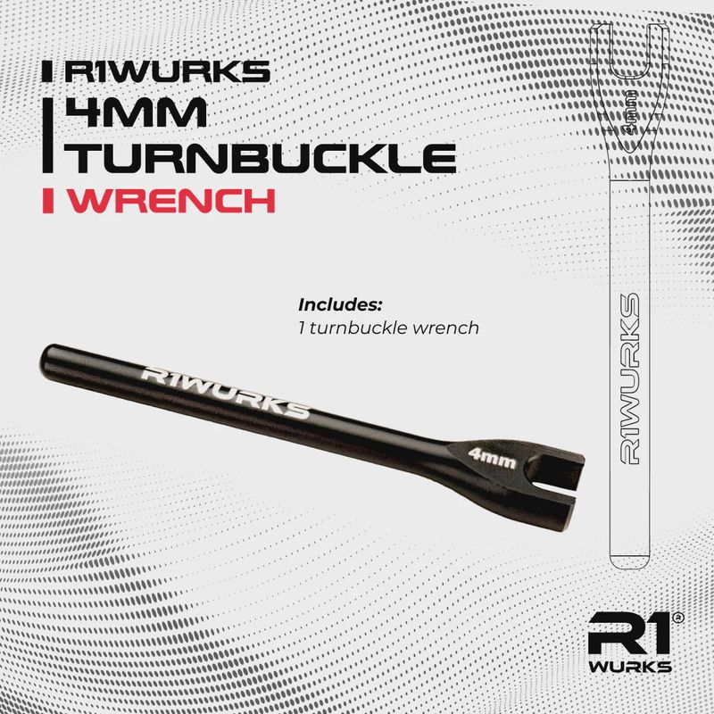 R1WURKS 4mm Turnbuckle Wrench