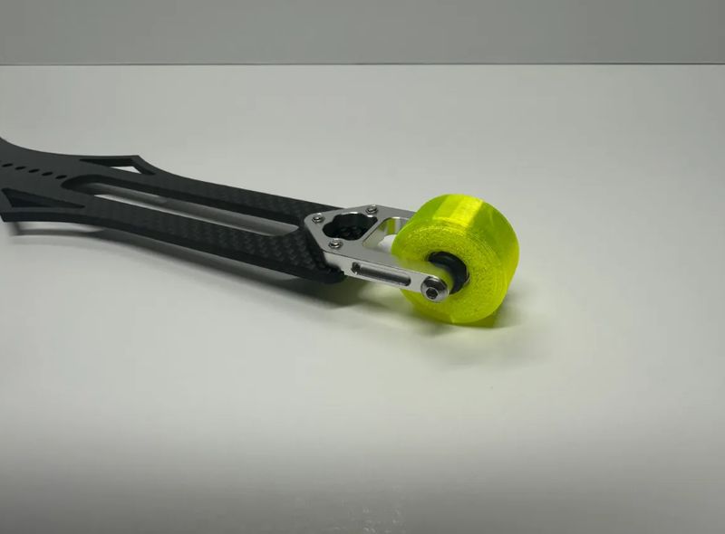Supa Speed Aluminum Wheelie Bar Wheel Mount