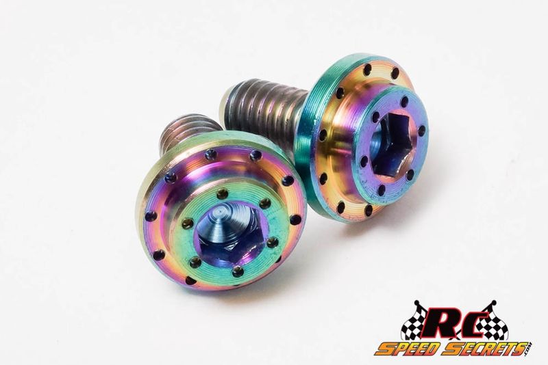 Low Profile Titanium Motor Screws- Motor to Motor Plate- pair