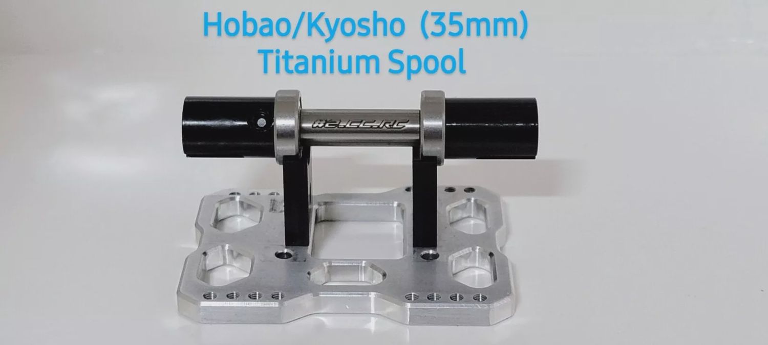 Hobao Hyper VTE, VTE2, GTS, GTBLE, Titanium Spool 35mm