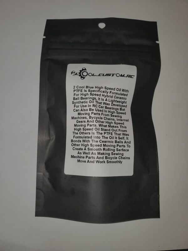 2 cool blue high speed oil with PTFE for ceramic bearings