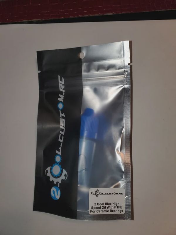2 cool blue high speed oil with PTFE for ceramic bearings