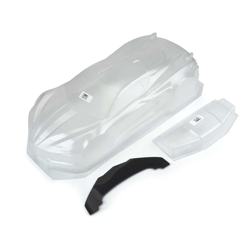 1/7 Chevrolet Corvette C8 Clear Body ARRMA Felony &amp; Infraction