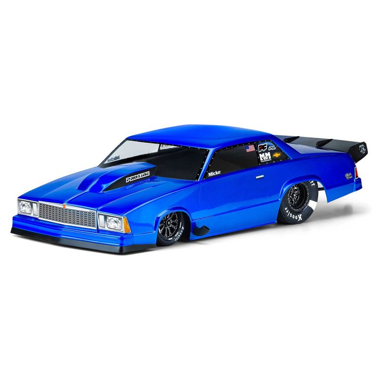 1/10 1978 Chevrolet Malibu Clear Body Drag Car