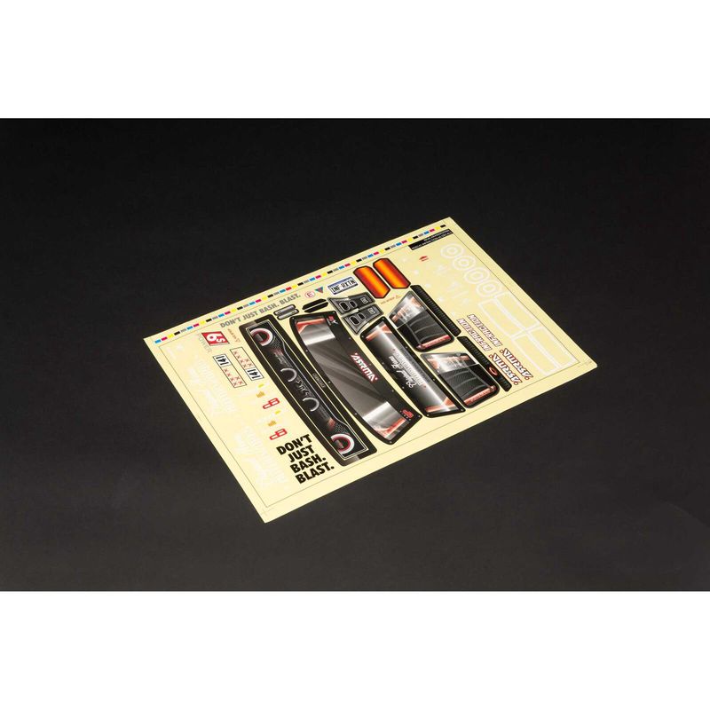 1/7 Clear Body with Decals INFRACTION 6S BLX