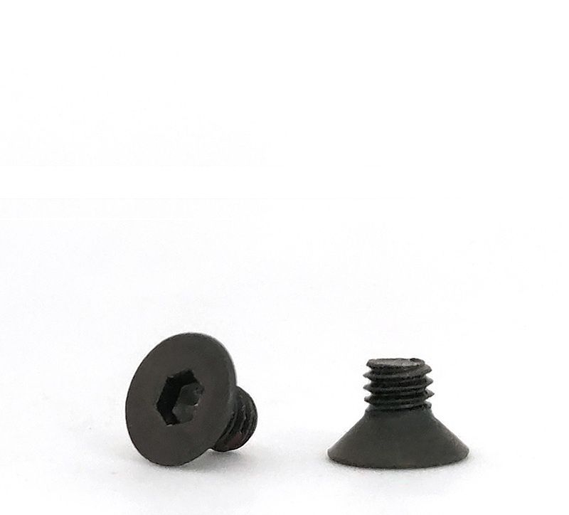 M3 Flat Head Hex Bolts, Pack of 10, Size: M3x4mm