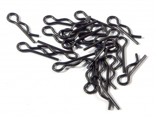 Body Clip, 6mm, Black, (20pcs) img
